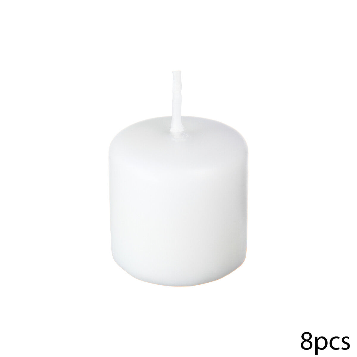 LOT DE 10 BOUGIES BLANC