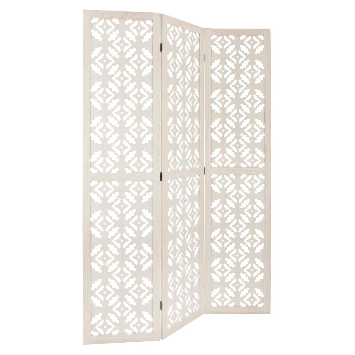 PARAVENT NOMADE BLANC H 170CM