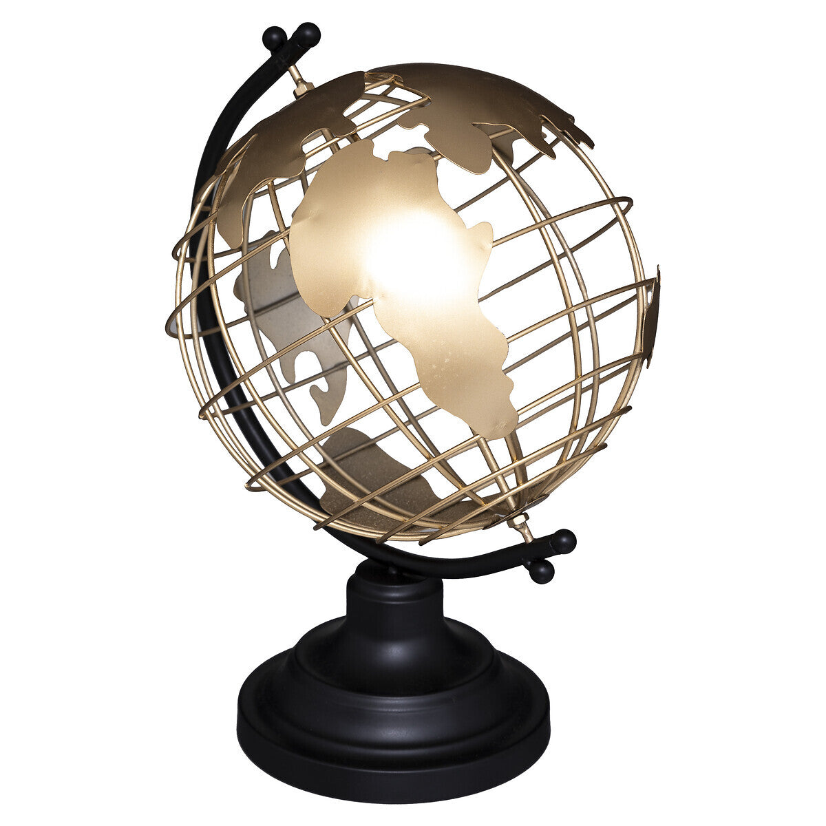 GLOBE METAL H 29.5 CM