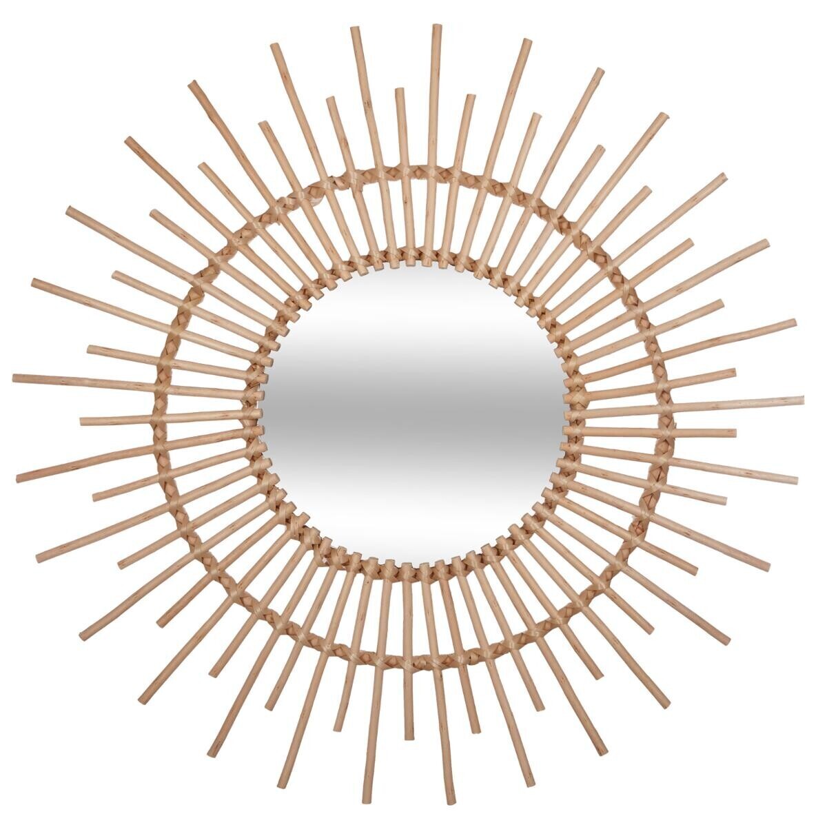 MIROIR REBECCA ROTIN D 76CM