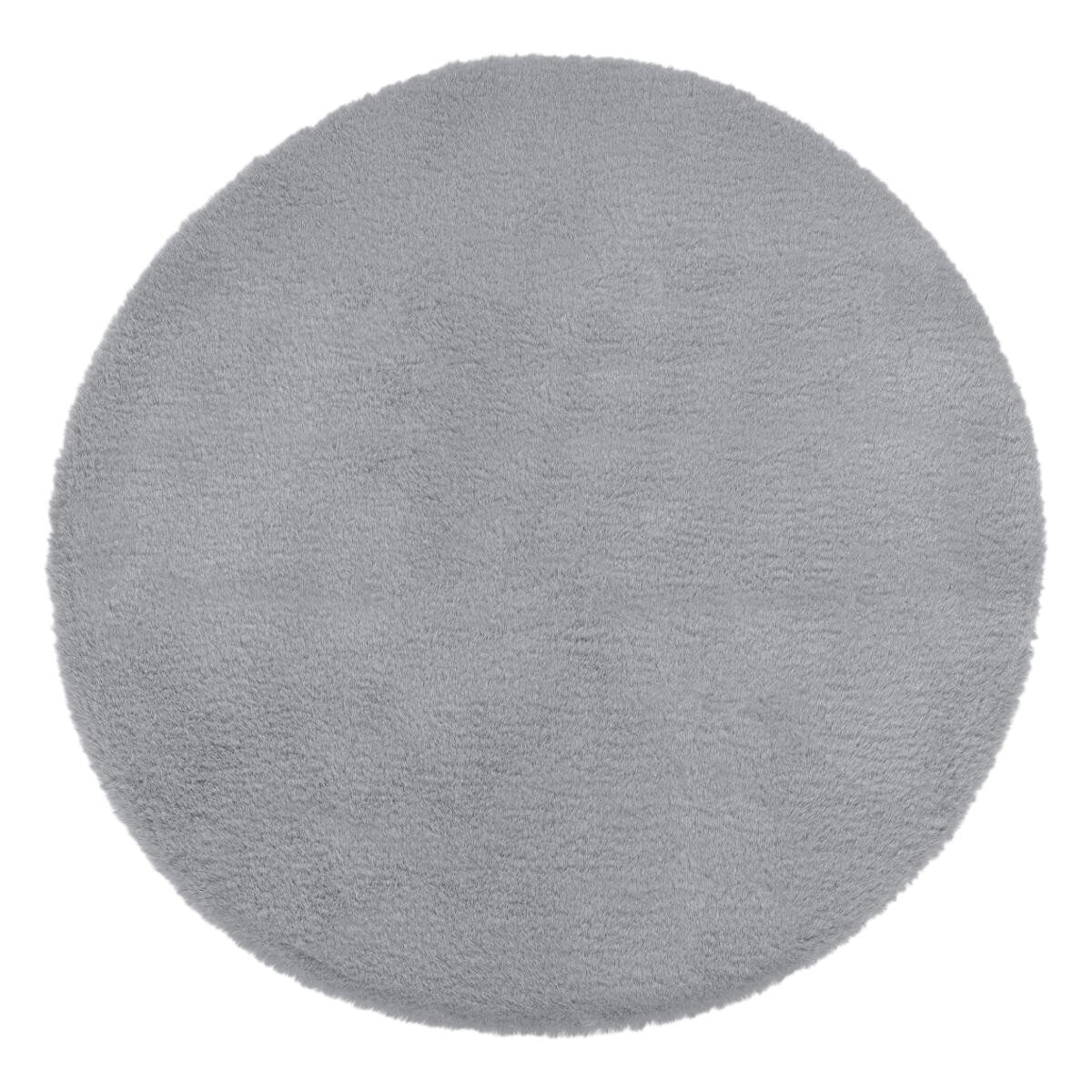 TAPIS EFFET FOURRURE JAUNE D 80 CM