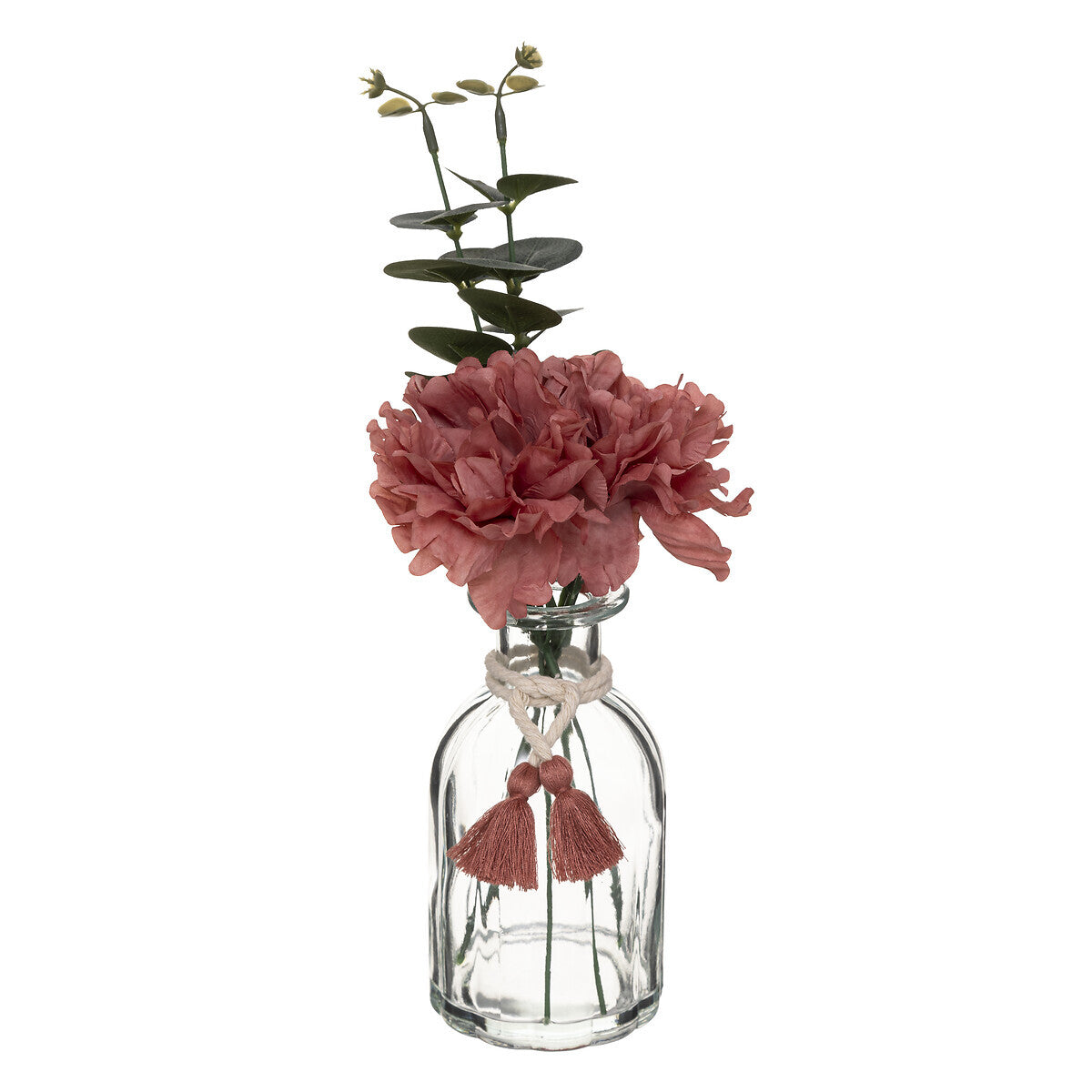 COMPOSITION FLORALE VASE CARMEN H 30 CM