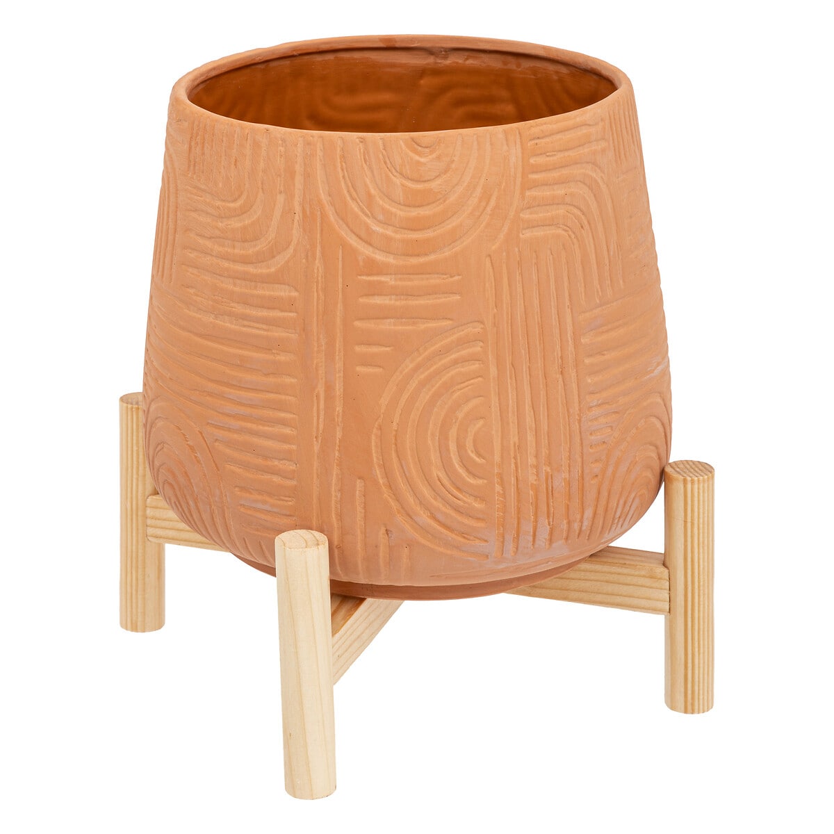 CACHE POT D 20 CM H 25 CM