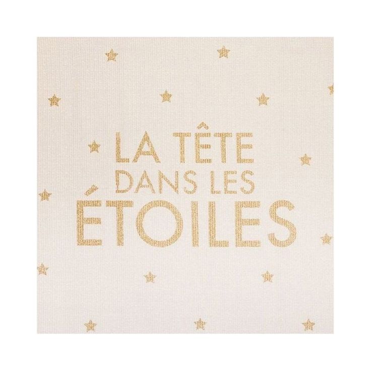 TAPIS DORE LA TETE DANS LES ETOILES
