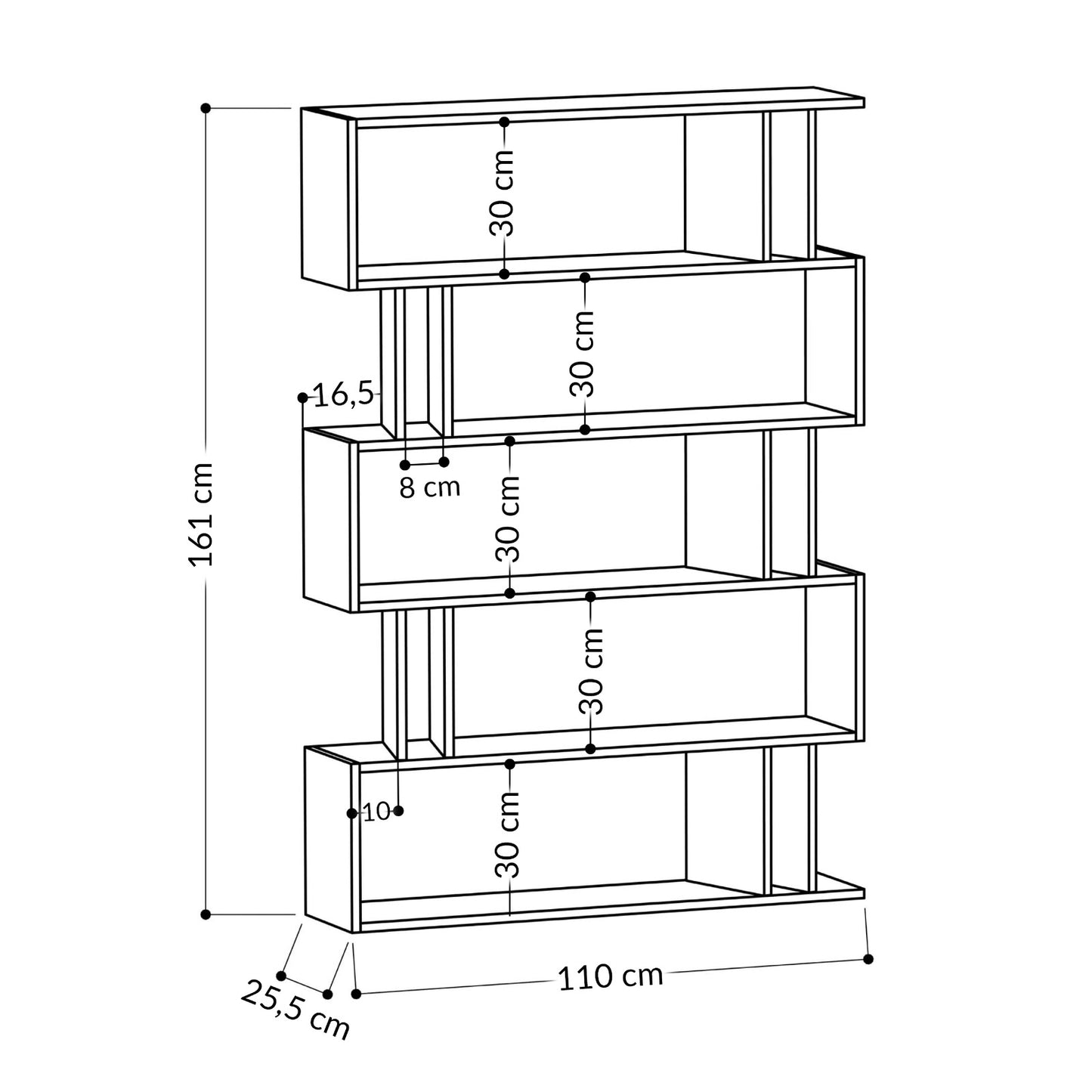 PARTIRO BOOKCASE