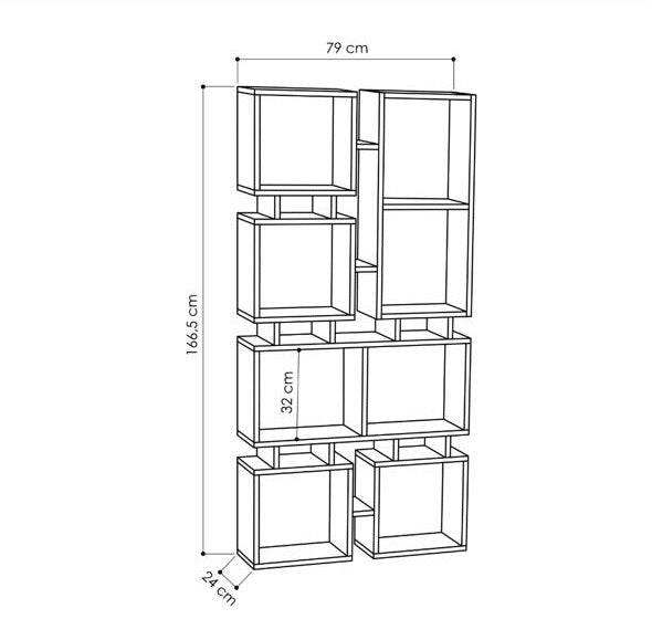 RAIL BOOKCASE