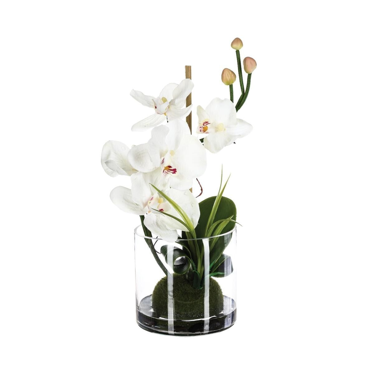COMPO D'ORCHIDEES ARTIFICELLE H37