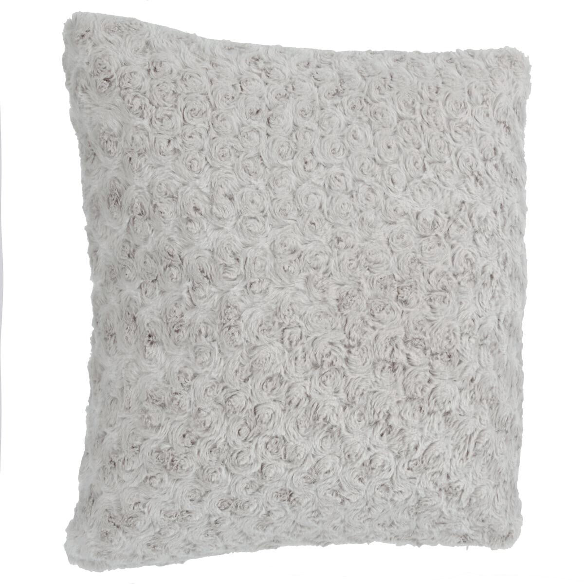 COUSSIN EFFET FOURURE BOUCLE 45X45 CM