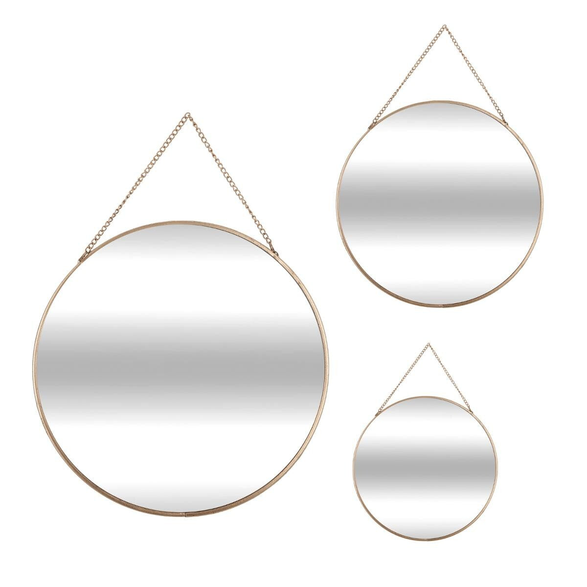 SET DE 3 MIROIRS ROND