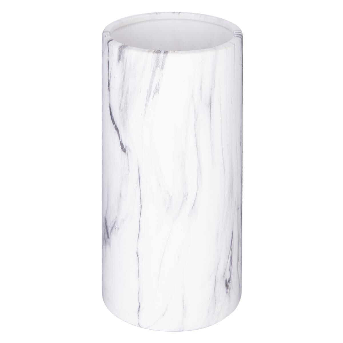 VASE CYLINDRE MARBRE H 20CM