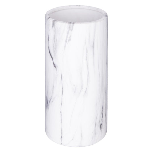 VASE CYLINDRE MARBRE H 20CM
