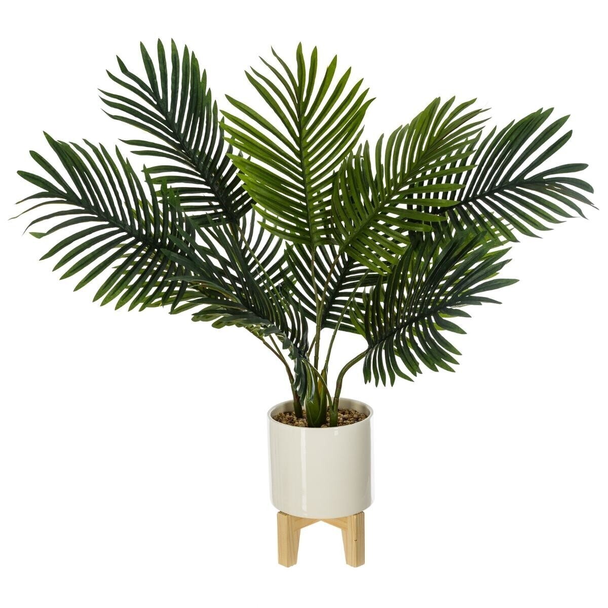 PALMIER ARTIFICIEL POT CERAMIQUE H 72 CM