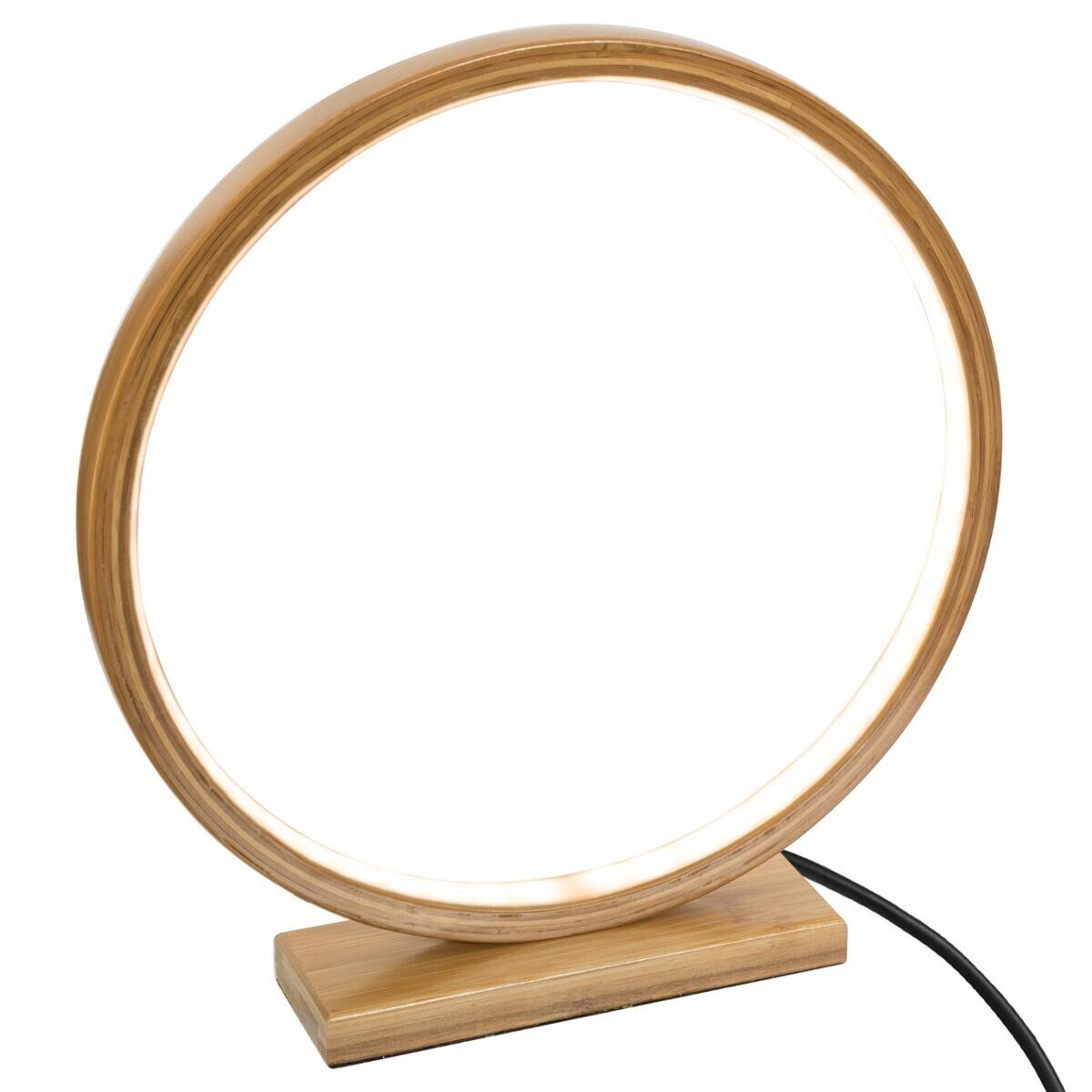 LAMPE LED STELA BAMBOU H 32 CM