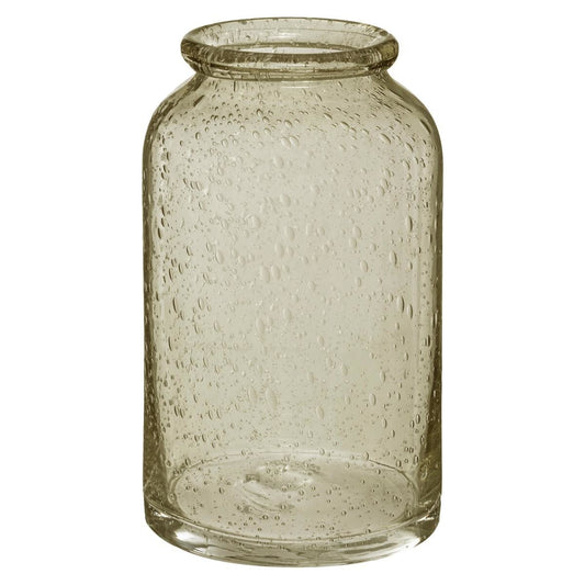 VASE BUBBLY VERRE H 21 CM