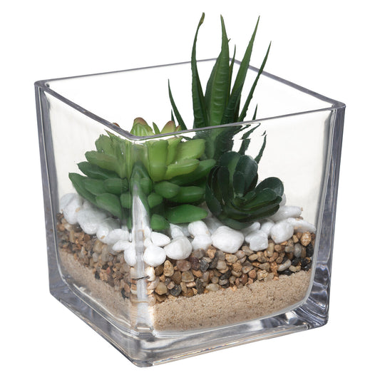 COMPOSITION DES PLANTES ARTIFICIELLES H 12CM