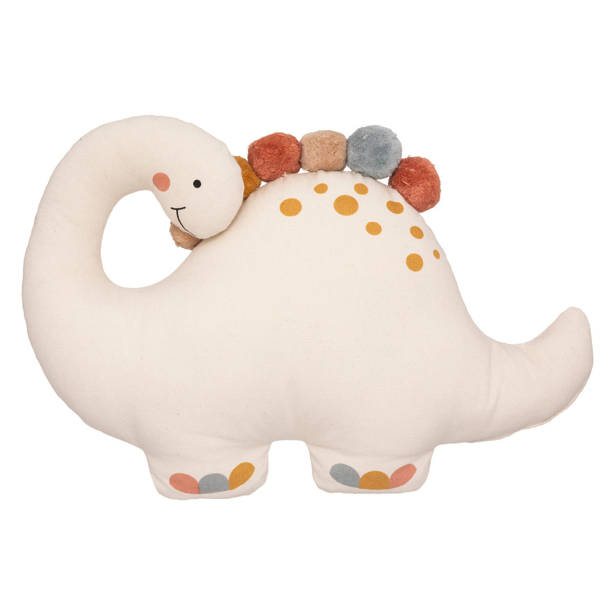 COUSSIN ENFANT DINOSAURE COTON 40X30 CM