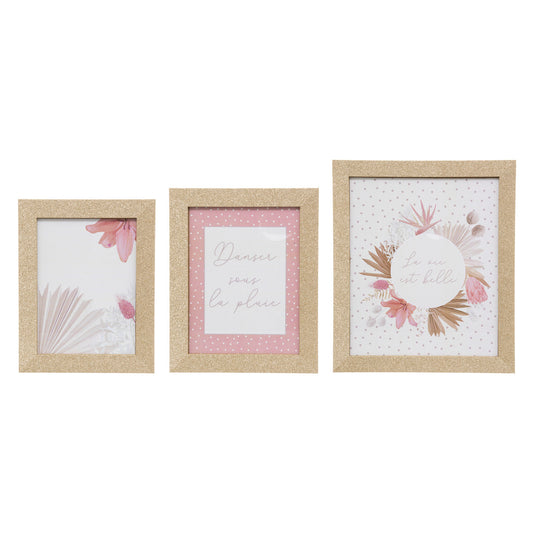 SET DE 3 CADRES PHOTO ENFANT