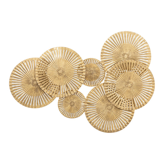 DECO MURALE ALEXA METAL DORE 99X71 CM