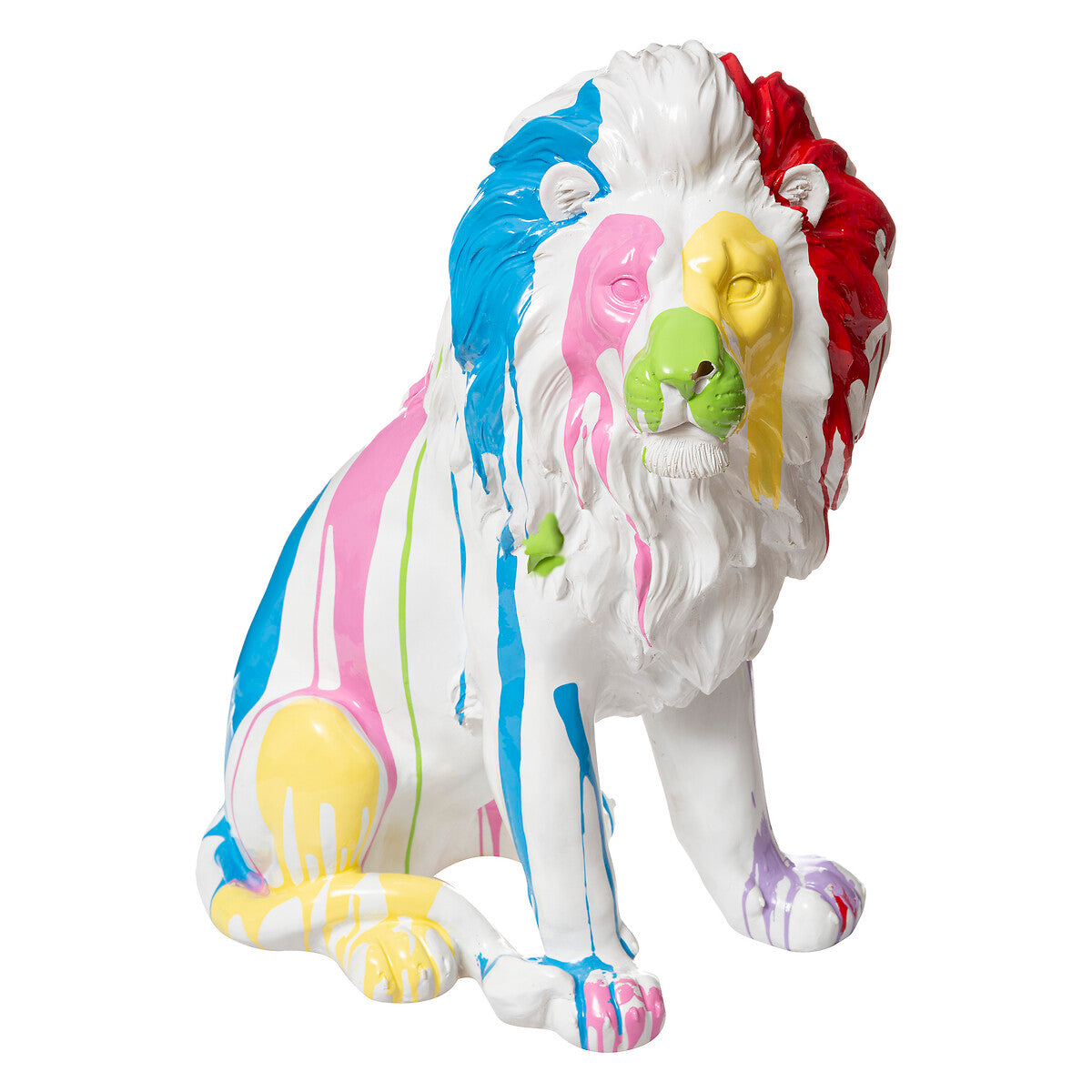 STATUETTE LION 46X60 CM