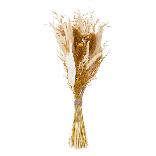 BOUQUET FLEUR SECHEES LOURMARIN H 56 CM