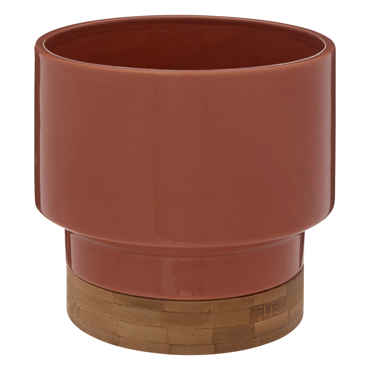 CACHE POT POT CERAMIQUE D 16 CM H 16 CM