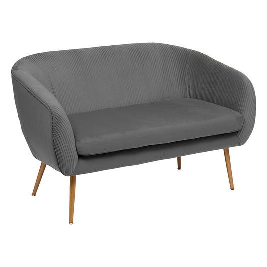 BANQUETTE 2 PLACES SOLARO VELOUR