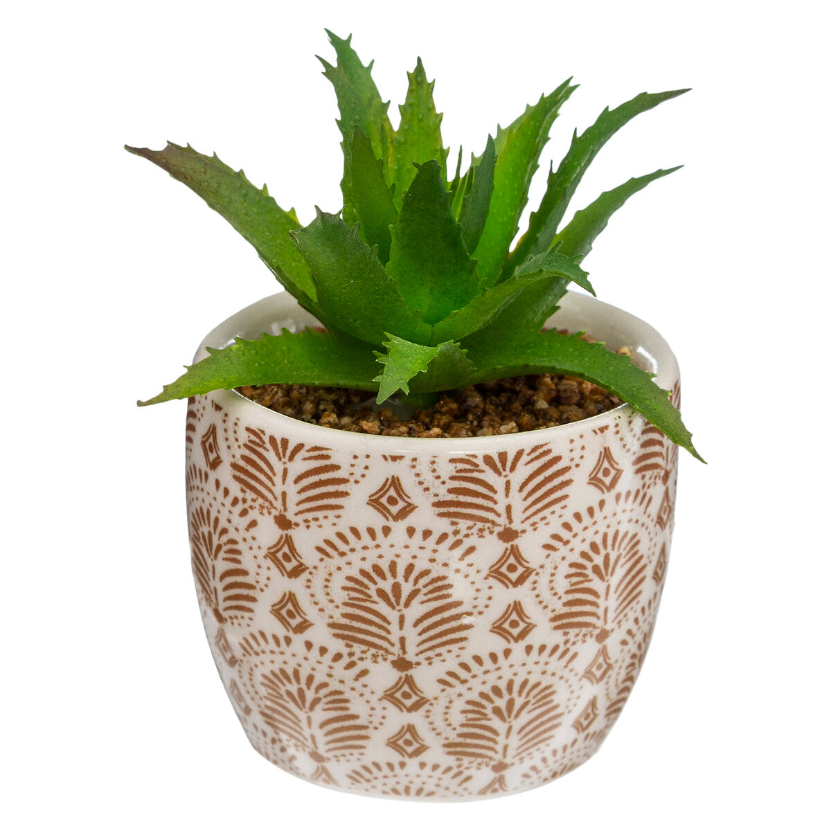 PLANTE ARTIFCIELLE POT PORCELAINE H 9 CM