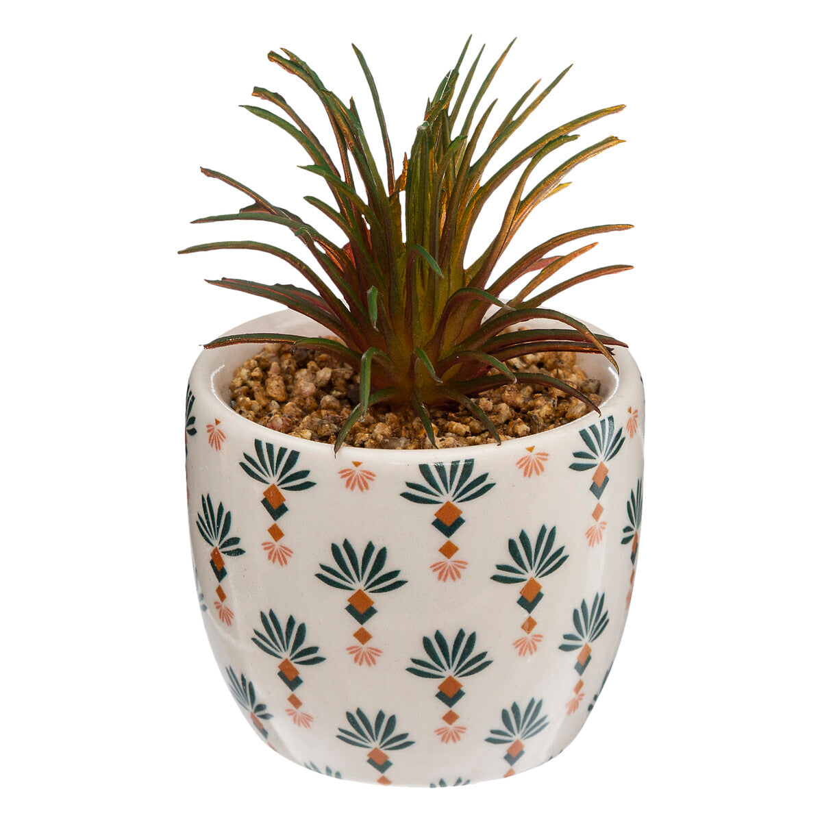PLANTE ARTIFCIELLE POT PORCELAINE H 9 CM