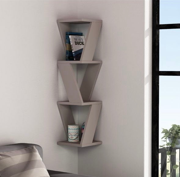 ZENA CORNER BOOKCASE