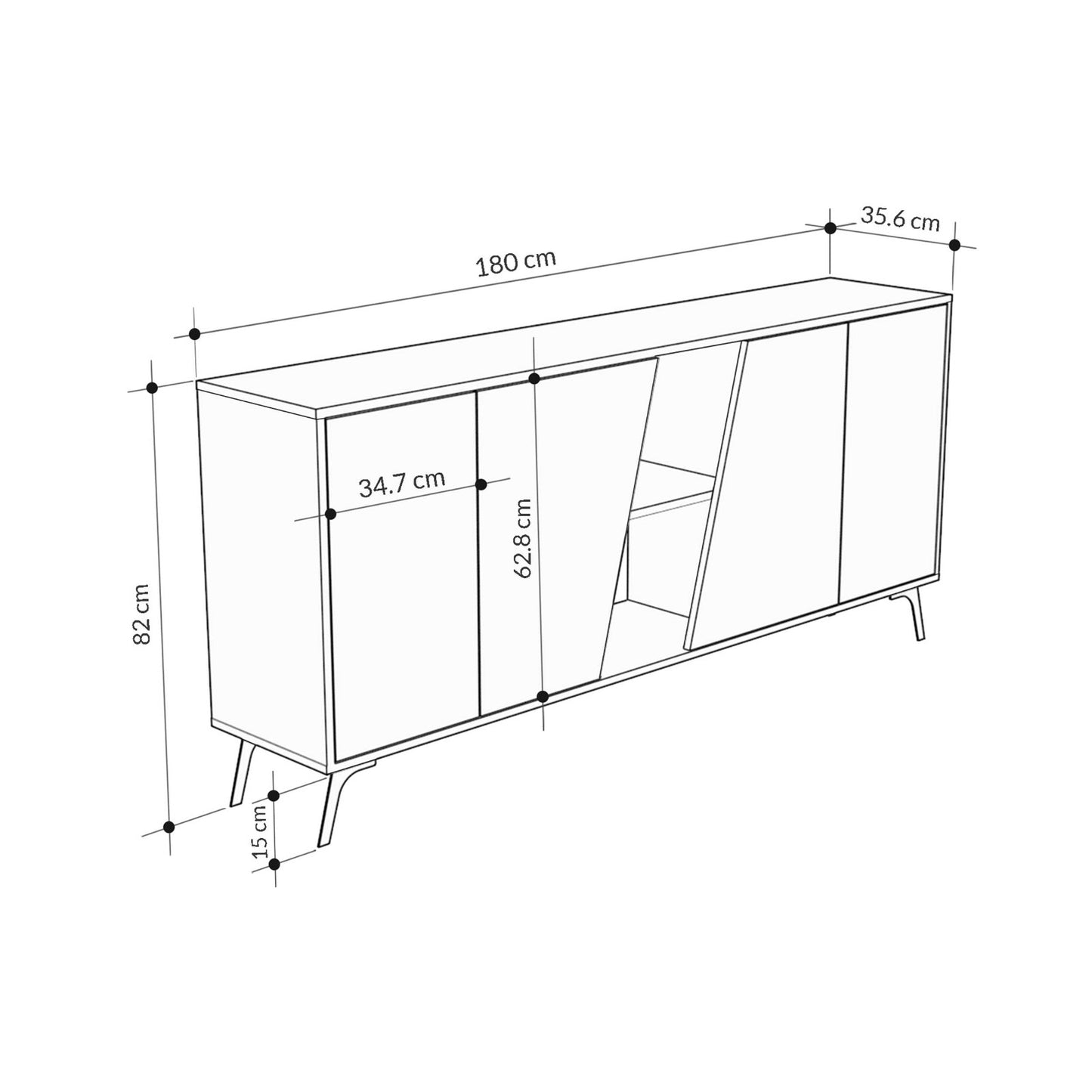 FIONA CONSOLE 180CM