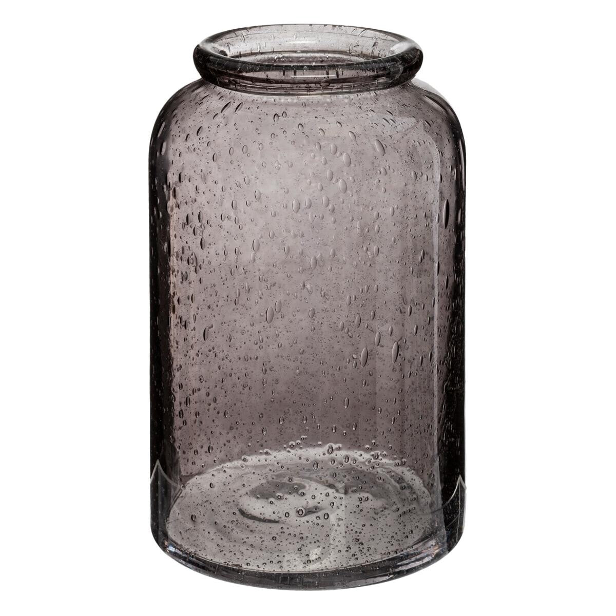 VASE BUBBLY VERRE H 21 CM