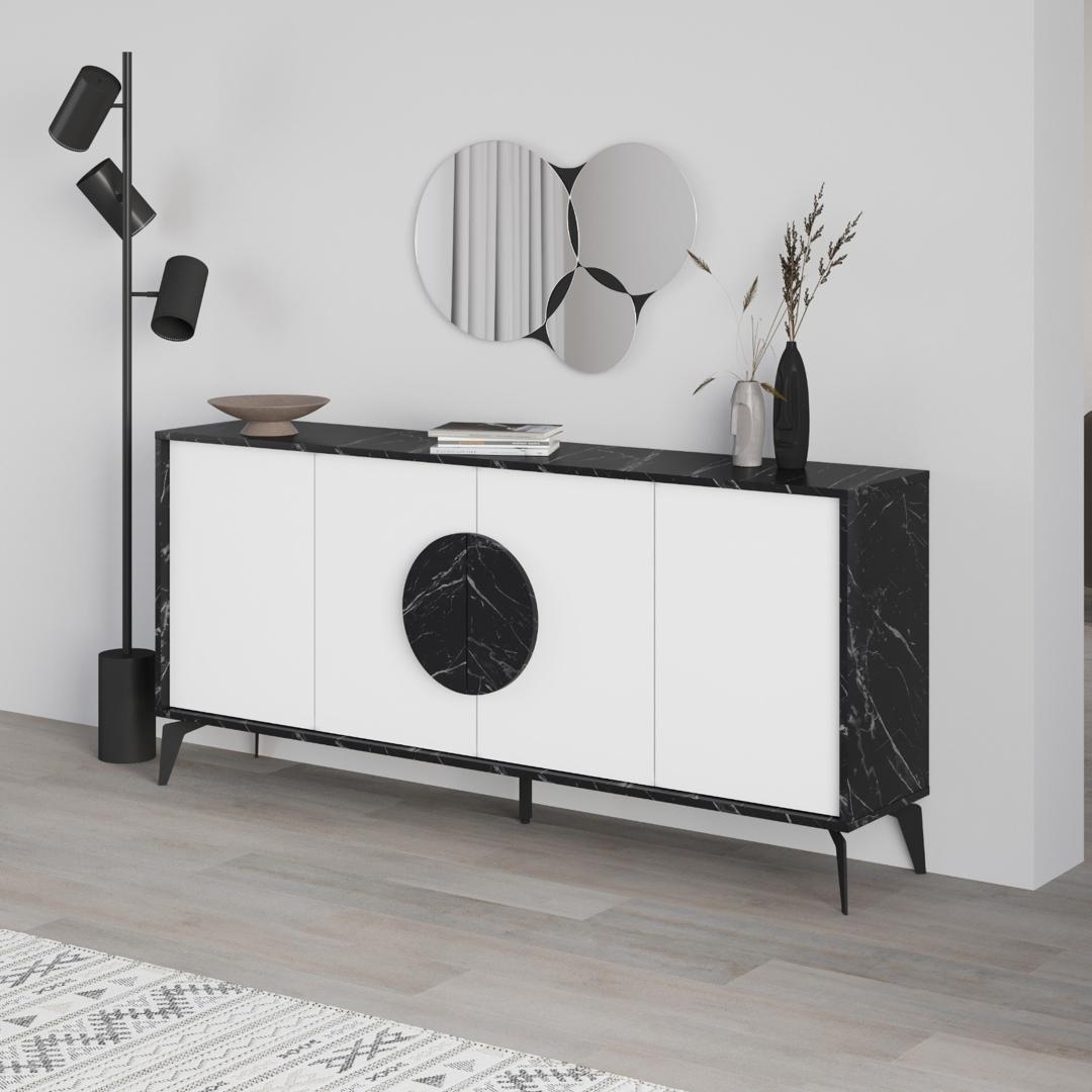 GORA MIRRORED CONSOLE 180CM