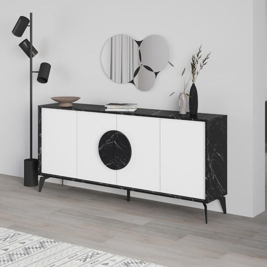 GORA MIRRORED CONSOLE 180CM