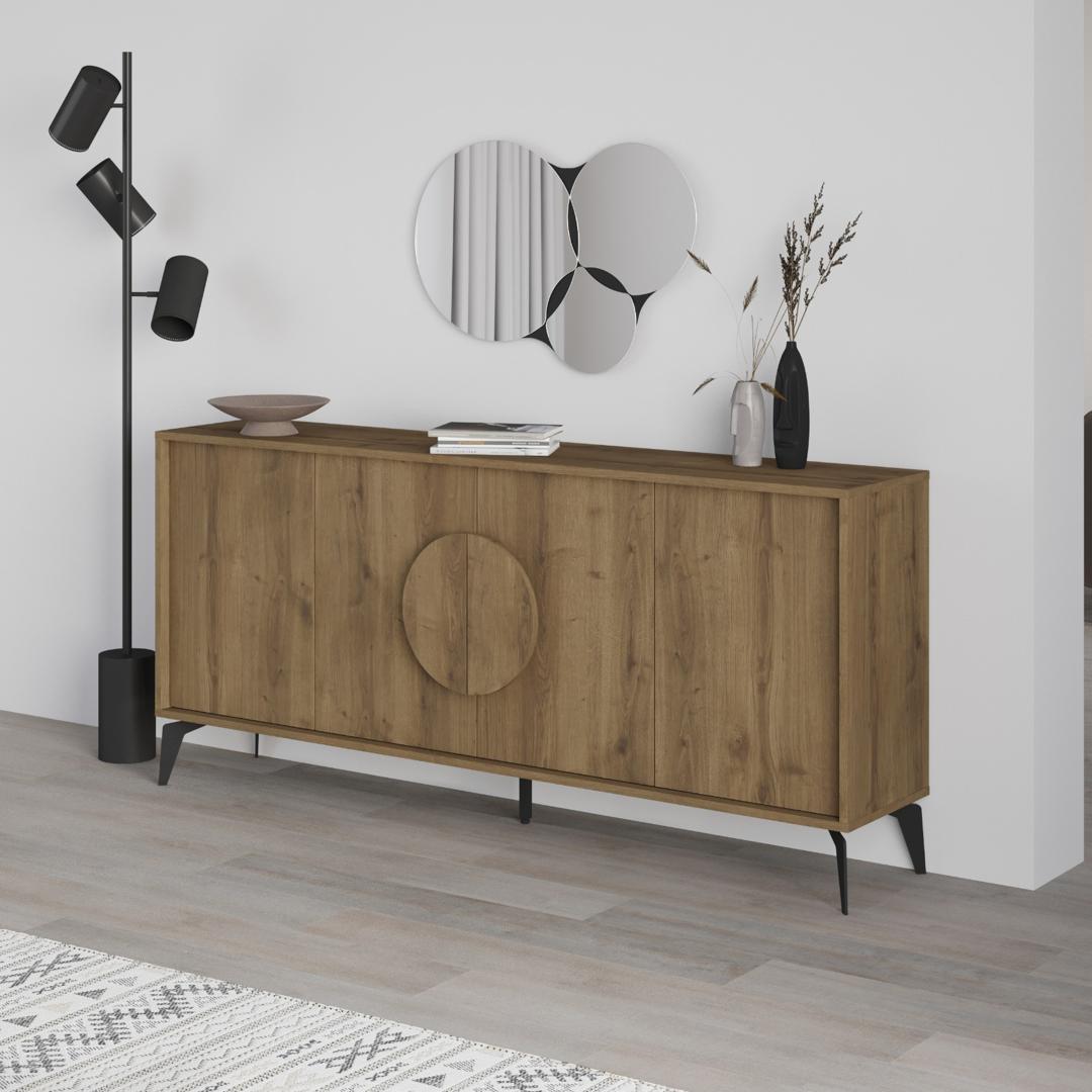 GORA MIRRORED CONSOLE 180CM