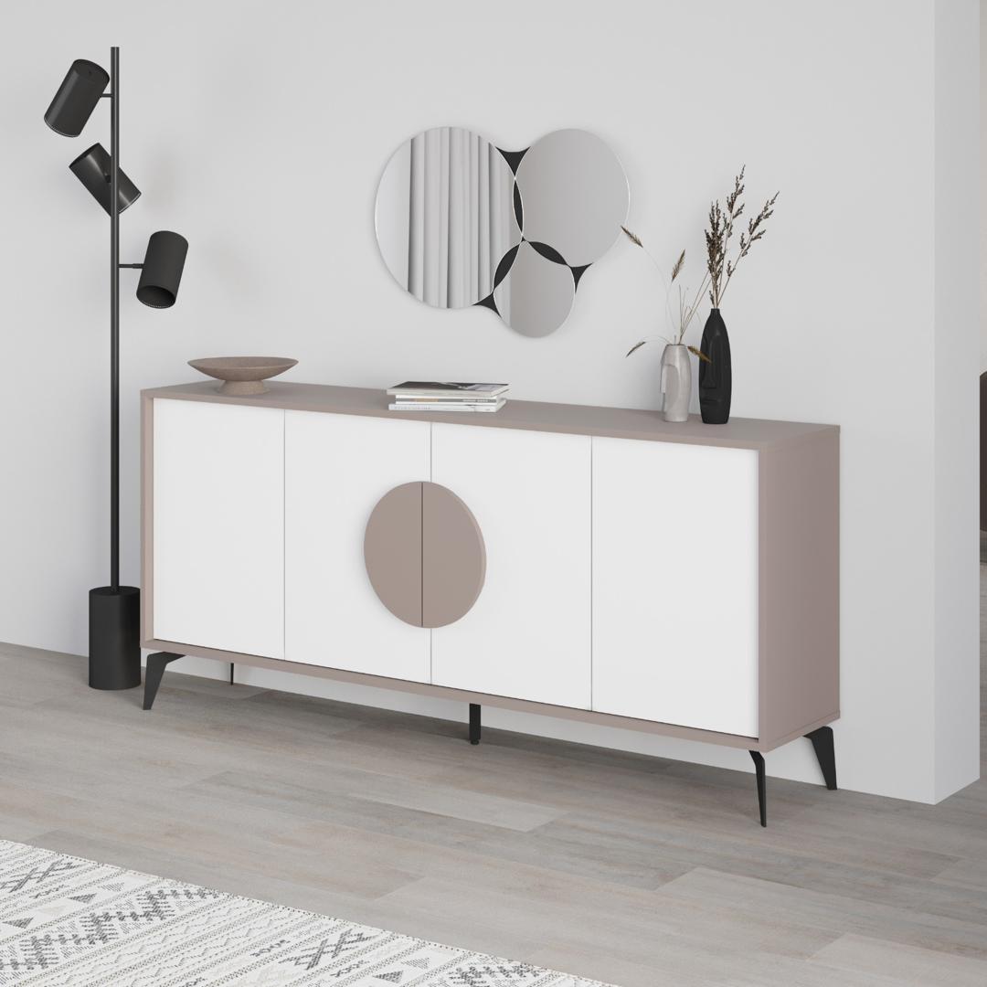 GORA MIRRORED CONSOLE 180CM