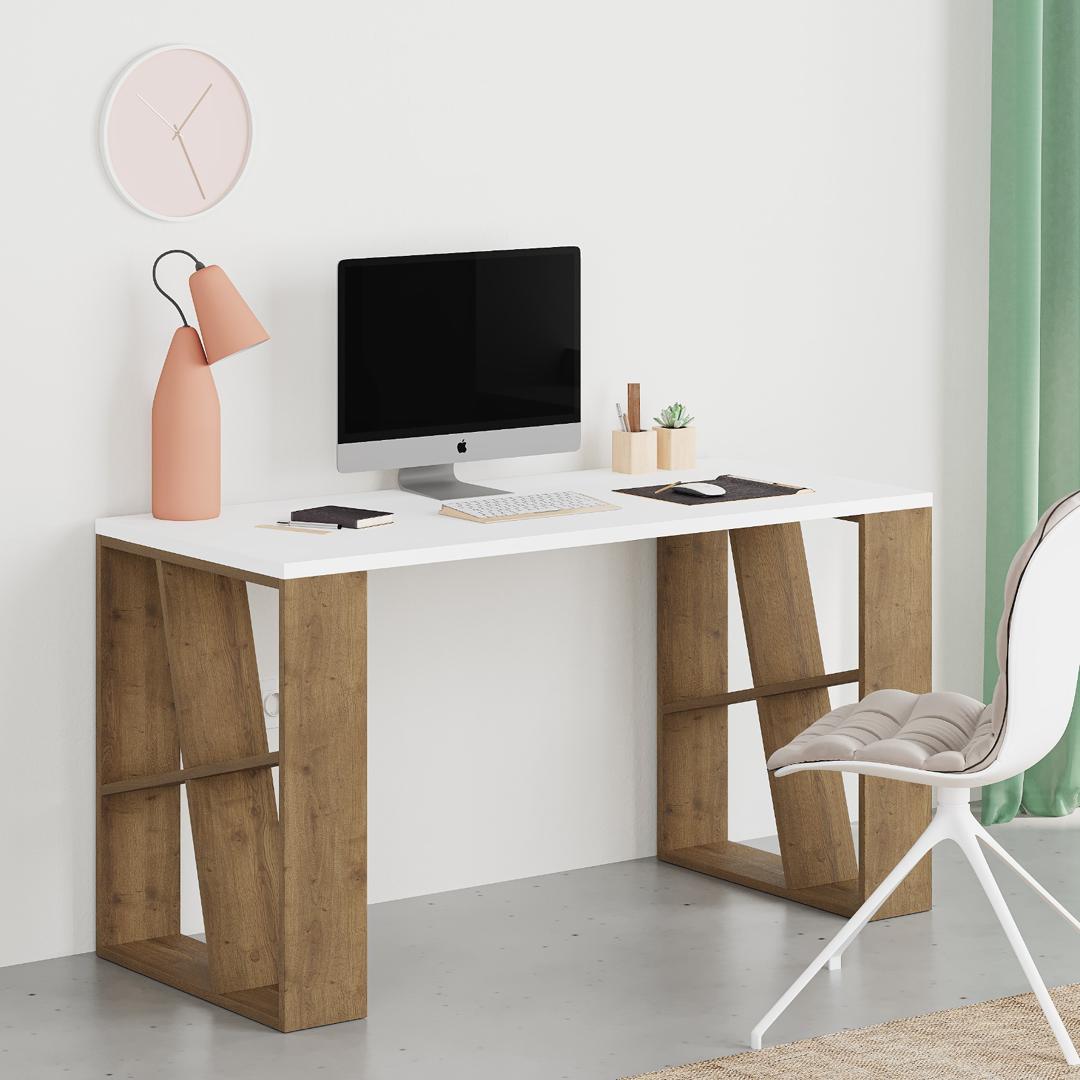 HONEY WORKING TABLE WHITE HITIT