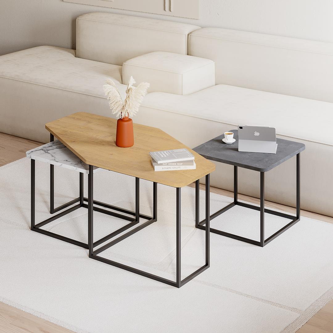 NESTY COFFEE SAPPHIRE OAK RETRO GREY