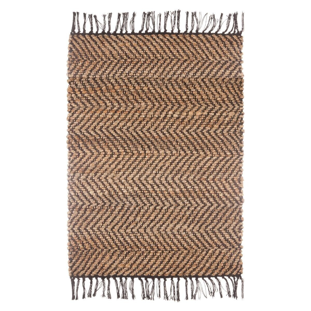 TAPIS A MOTIFS JUTE 60X90CM