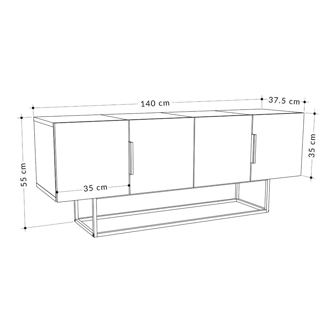 TONTINI TV STAND