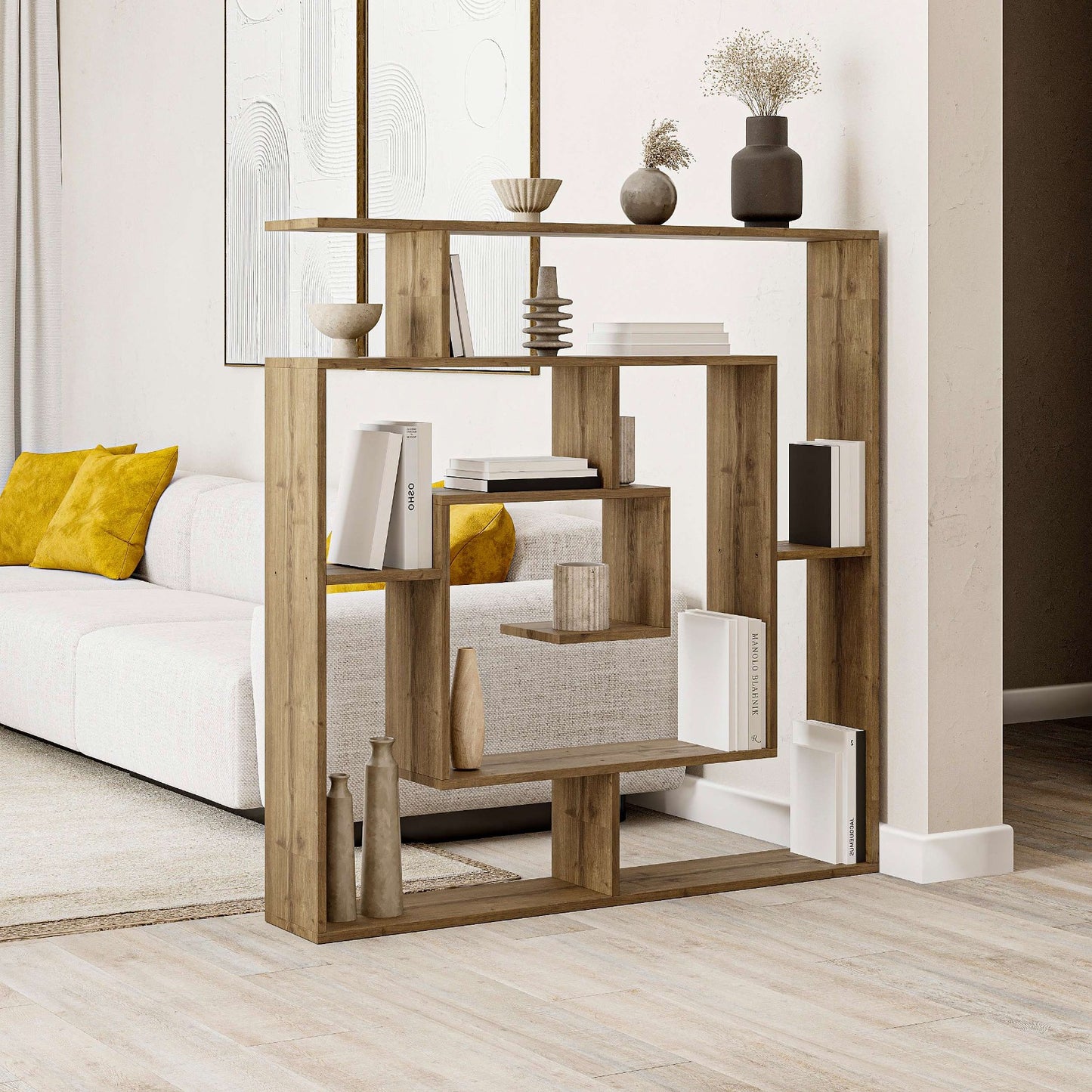 LABIRENT BOOKCASE COFFEE