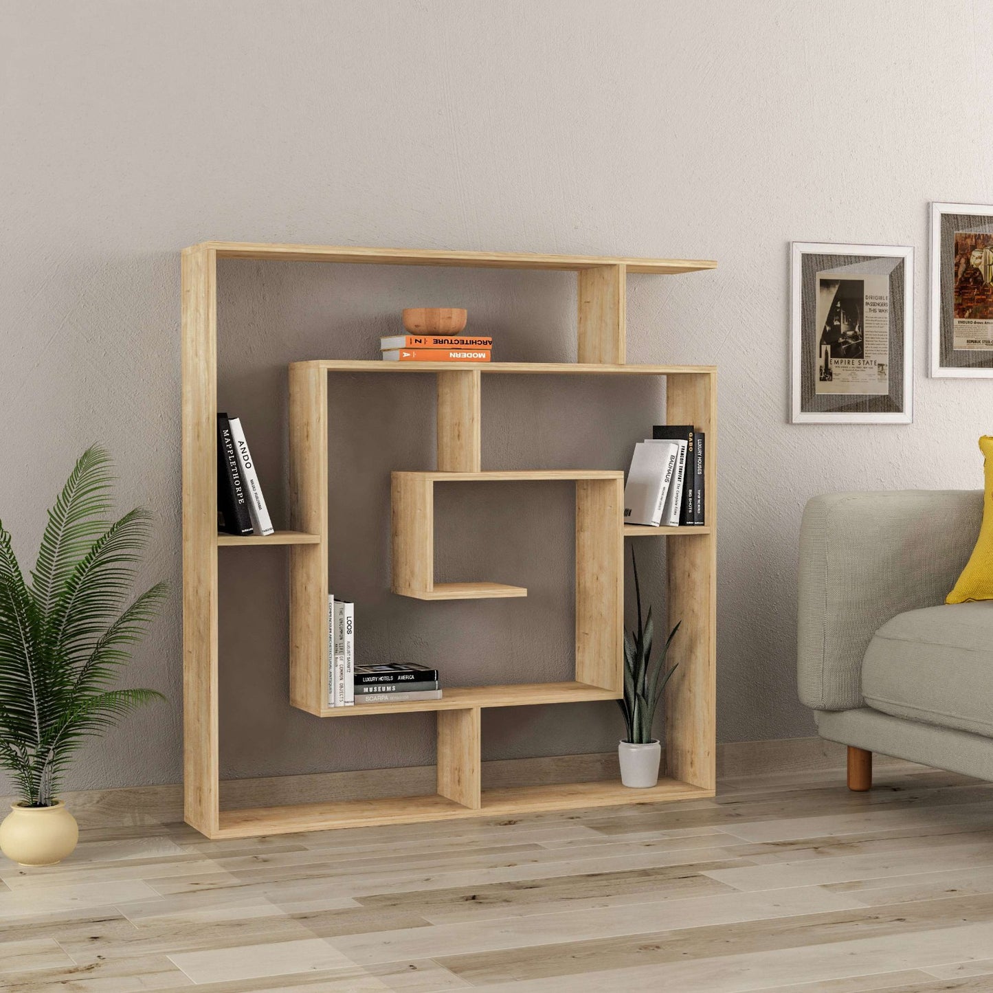 LABIRENT BOOKCASE COFFEE