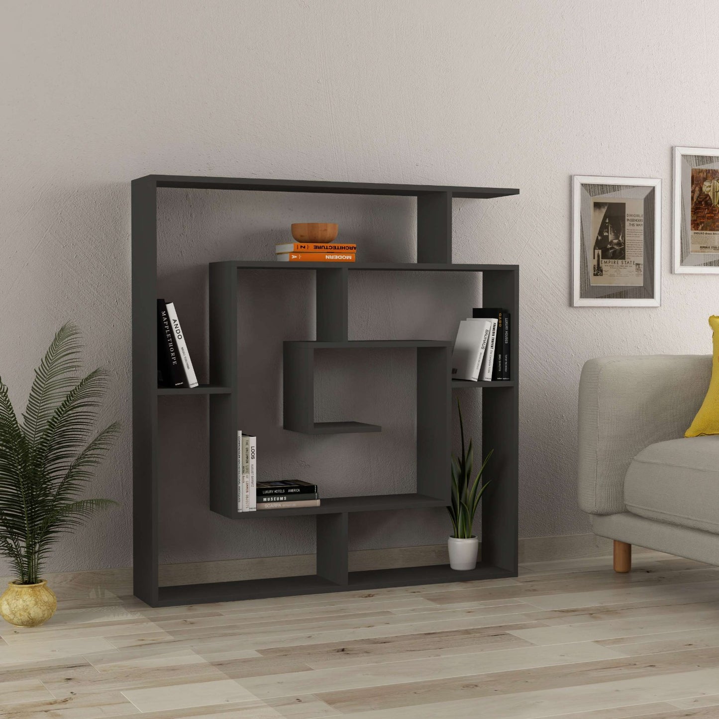 LABIRENT BOOKCASE COFFEE