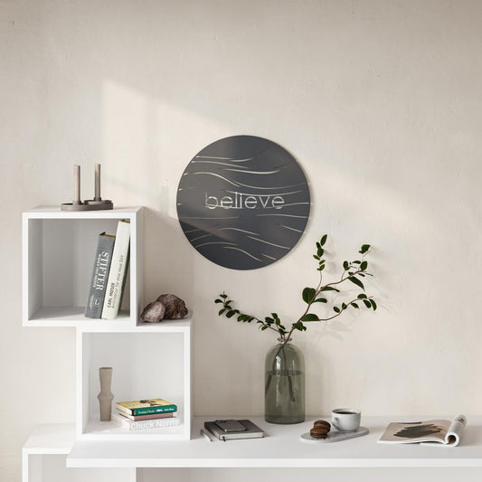 METAL DECORATIVE BELIEVE