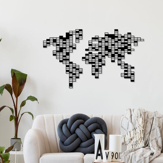 METAL WALL ART PIXEL