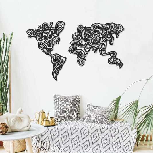 METAL WALL ART TRIBAL