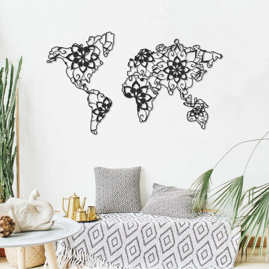 METAL WALL ART MANDALA