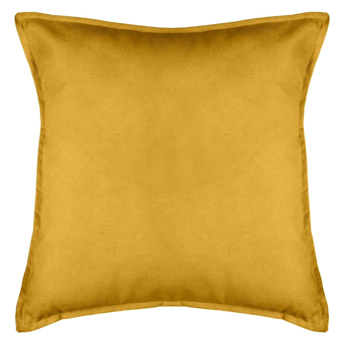 COUSSIN LILOU JAUNE MOUTARDE 55X55CM