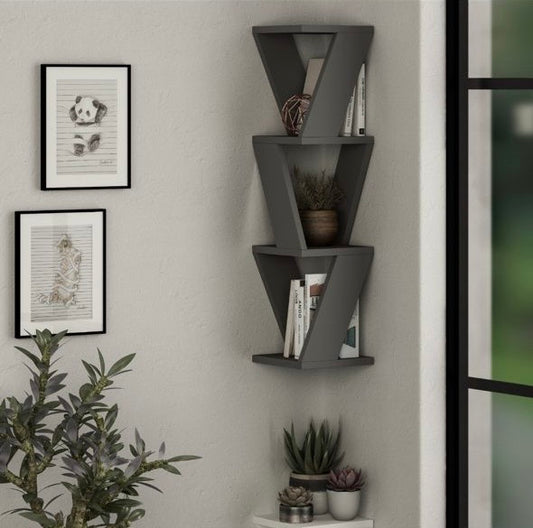 ZENA CORNER BOOKCASE