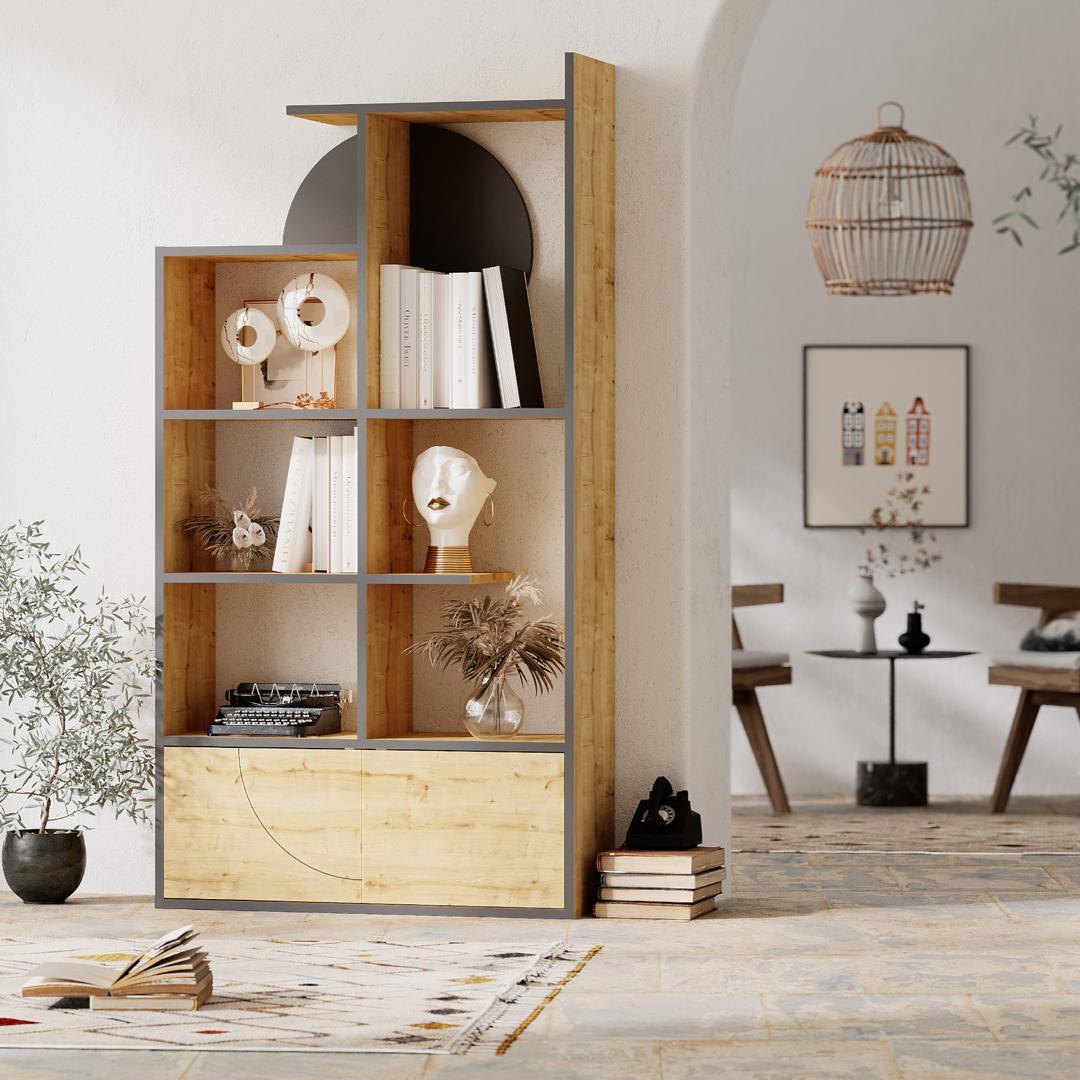 HALF BOOKCASE