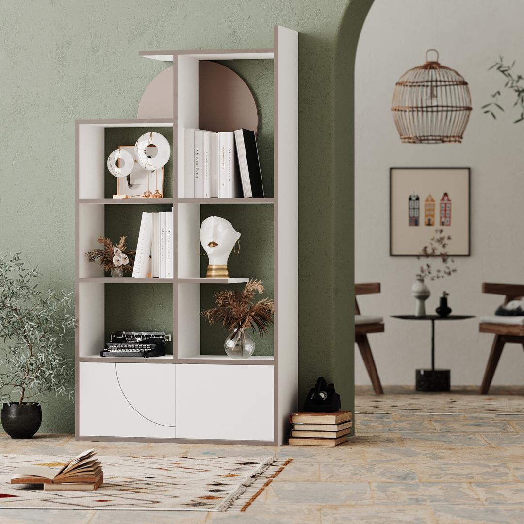 HALF BOOKCASE